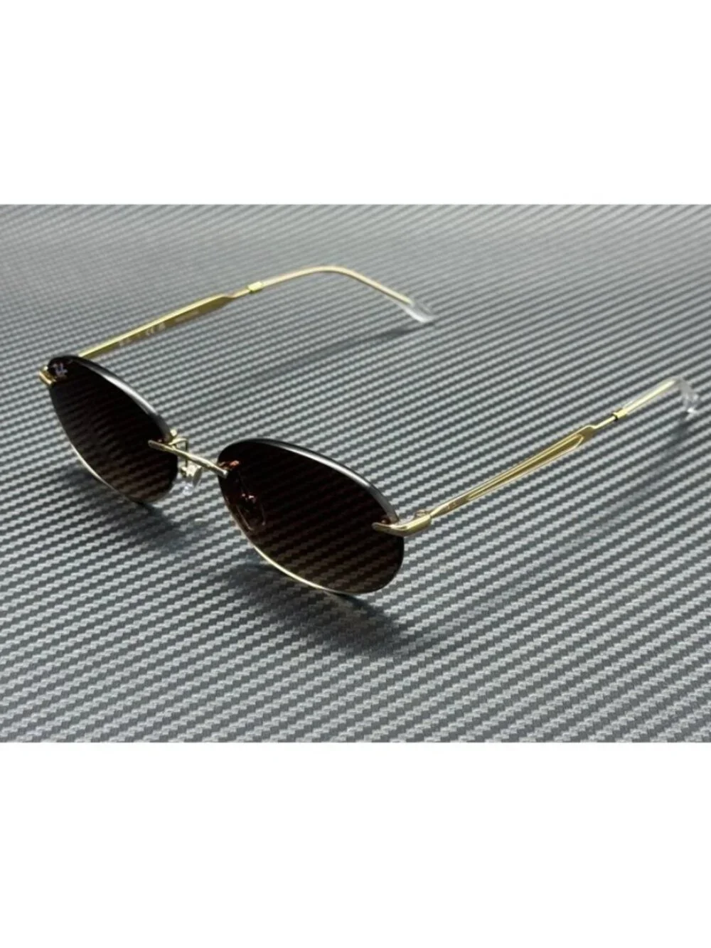 New Ray-Ban Men Arista Gold Sunglasses 54-18-145